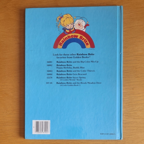 Rainbow Brite - Big Color Mix Up & Happy Birthday Buddy Blue (lot of 2 - 1984) - Picture 3 of 16